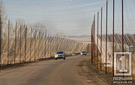Захист від атак з повітря: на автошляхах Криворіжжя та області облаштують понад 66 км антидронових тунелів