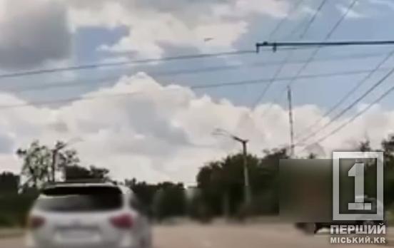 Двойная сплошная линия не остановила: в Кривом Роге оштрафовали водителя за опасный маневр