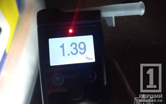 Порушував не тільки комендантську годину: у Кривому Розі зупинили нетверезого водія