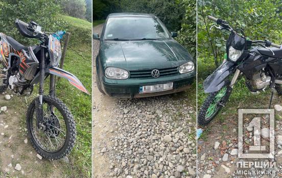 Мотоескорт до Тиси з високими ризиками вартував від 10 тис дол: на Закарпатті затримали п’ятьох чоловіків з  Дніпропетровської та ще двох областей