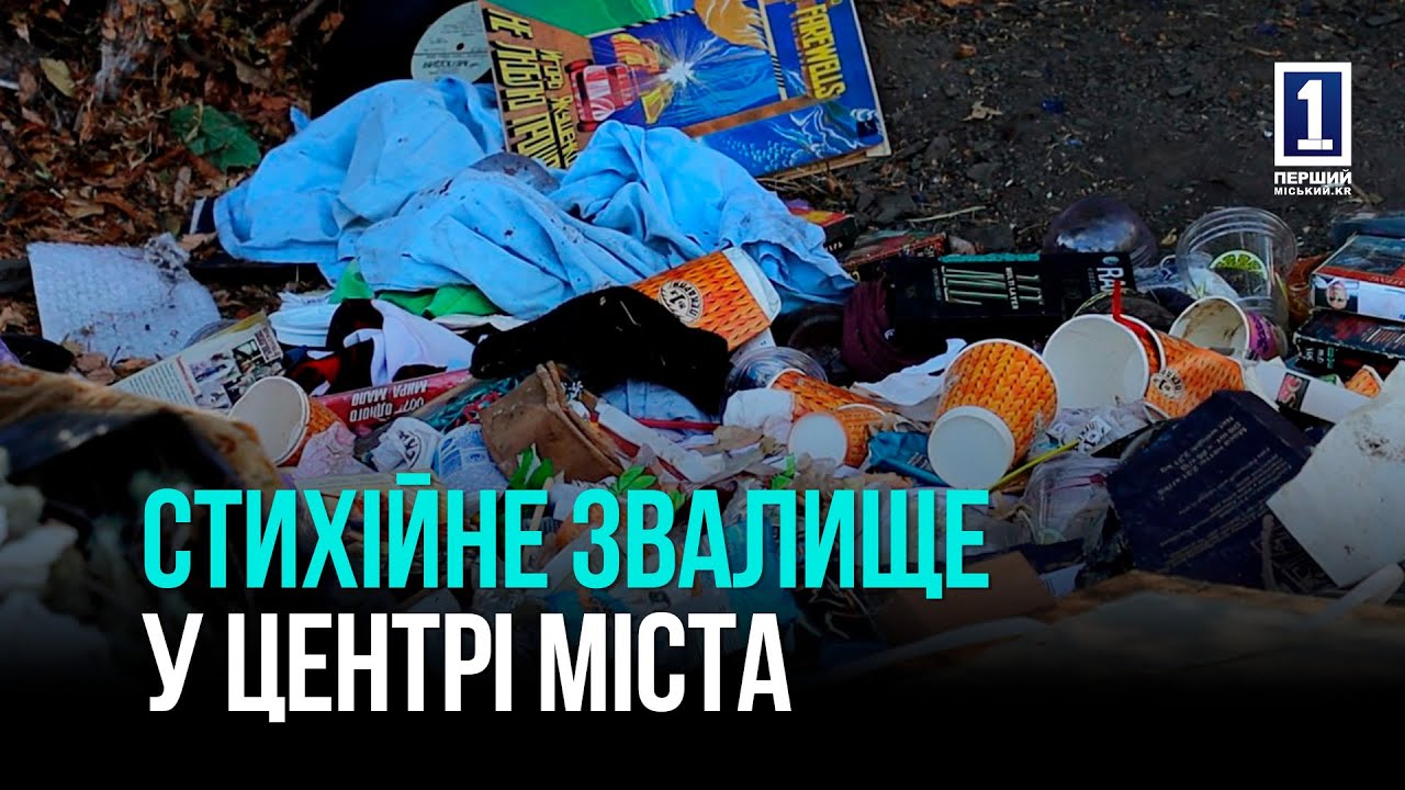 ВИКИНУВ НЕ ТУДИ ЗАПЛАТИВ 1700 ГРН МІСТЯНИ ВИРІШЛИ ВЛАШТУВАТИ СТИХІЙНЕ ЗВАЛИЩЕ