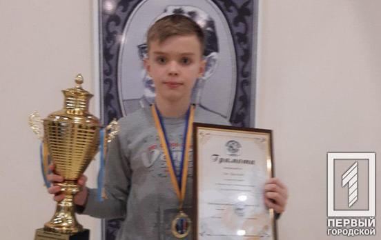 11-летний шахматист выиграл чемпионат Кривого Рога