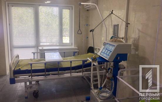 В инфекционную больницу Кривого Рога хотят привезти аппараты ИВЛ из других медучреждений города на время карантина