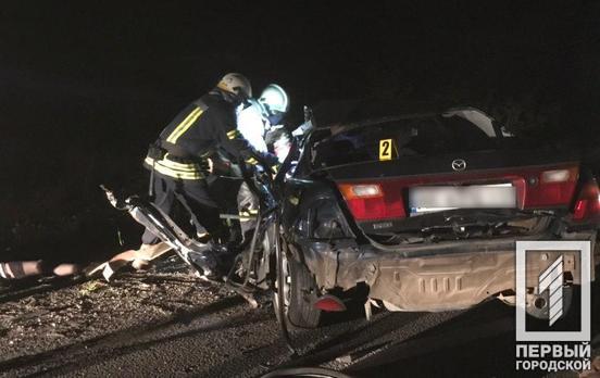 Смертельная авария на трассе Днепр – Кривой Рог: пострадавшая пассажирка Mazda находится в реанимации