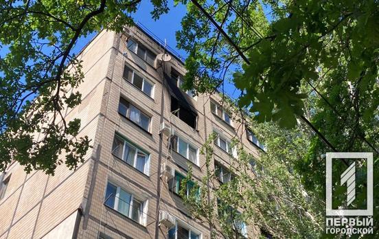 В Кривом Роге горело общежитие, один человек погиб