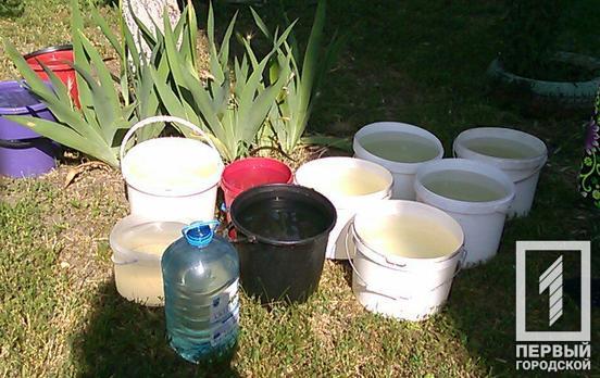 Аварийные работы на Карачунах: в Кривом Роге организовали подвоз питьевой воды в цистерне