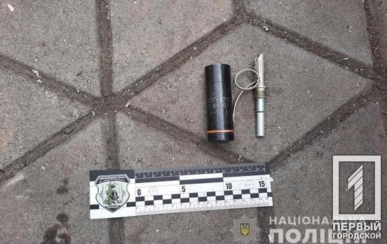 В Кривом Роге полицейские задержали женщину с поддельным паспортом и гранатой в сумке
