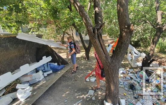 Дети в Кривом Роге помогли коммунальщикам убрать стихийную свалку, – соцсети