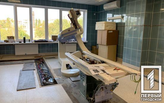 В больнице Кривого Рога заканчивают установку современного ангиографа