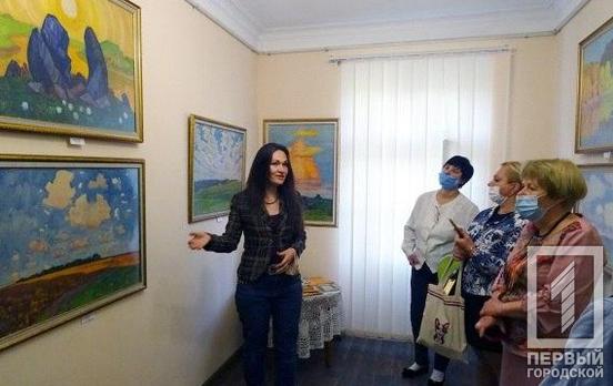 В Кривом Роге открылась выставка акварельных картин Григория Синицы