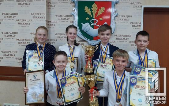 Шахматисты Кривого Рога завоевали награды на чемпионате Днепропетровской области