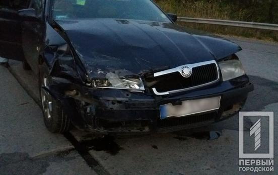 На объездной в Кривом Роге столкнулись Chevrolet и Skoda, пострадала пассажирка