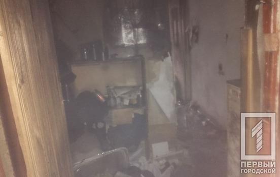 В Кривом Роге загорелась квартира в многоэтажном доме