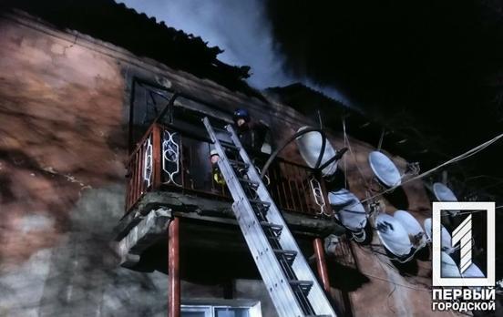 В Кривом Роге пожар повредил часть многоквартирного дома, за его восстановление возьмётся городской исполком