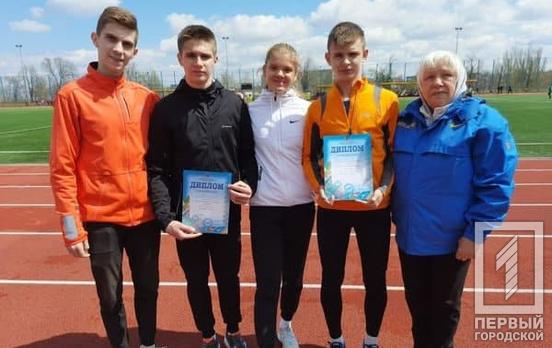 Спортсмены из Кривого Рога завоевали три медали областного чемпионата по лёгкой атлетике