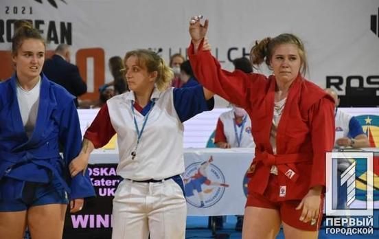 Воспитанница одной из спортивных школ Кривого Рога заняла третье место на Чемпионате Европы по самбо