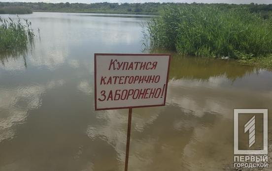 Опасный рельеф дна и загрязнённость: жителей Кривого Рога призывают воздержаться от купания в озере «Солёном»