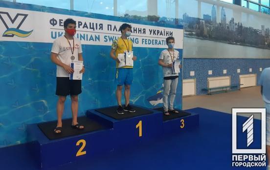 Спортсмены с  Кривого Рога получили три почётных места на летнем чемпионате Украины по плаванию
