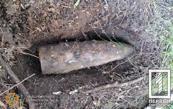 Неподалёку от Кривого Рога нашли и уничтожили устаревший взрывоопасный предмет