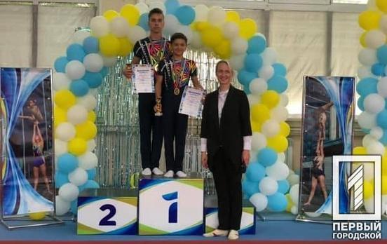 Спортсмени з Кривого Рогу посіли призові місця на Всеукраїнському турнірі зі спортивної акробатики