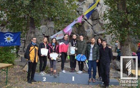 Спортсмены из Кривого Рога завоевали призовые места на соревнованиях по горному туризму