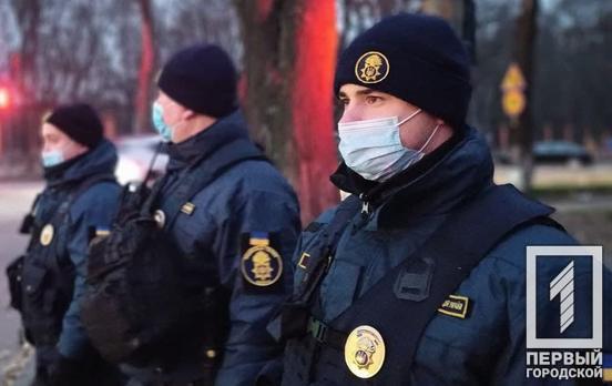 На страже правопорядка: в Рождественскую ночь свыше 200 нацгвардейцев и патрульных будут оберегать покой жителей Кривого Рога