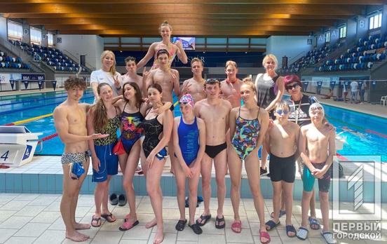 П’ять нагород здобули вихованці спортивної школи Кривого Рогу на Міжнародному турнірі з плавання