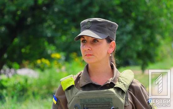 «Моя віра в перемогу міцніє з кожним днем»: військова криворізької частини Нацгвардії розповіла про непохитну віру у мирне життя в Україні