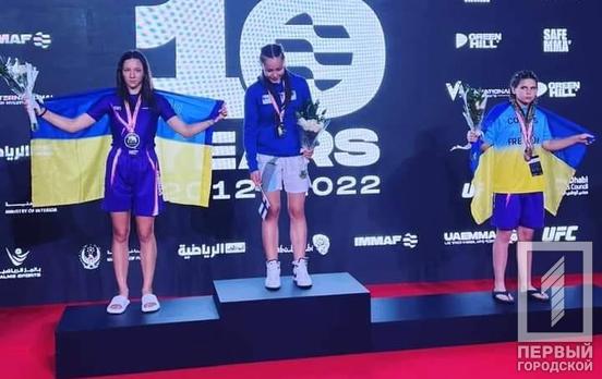 Криворожанка получила бронзовую медаль на Чемпионате Мира по смешанным единоборствам ММА