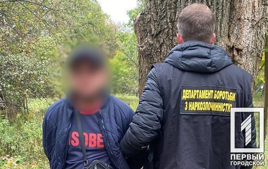 Наркотиков почти на миллион гривен: полицейские задержали жителя Кривого Рога, который в столице делал закладки с метадоном