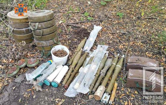 Близько 70 снарядів піротехніки Дніпропетровщини ліквідували у Криворізькому і Кам’янському районах