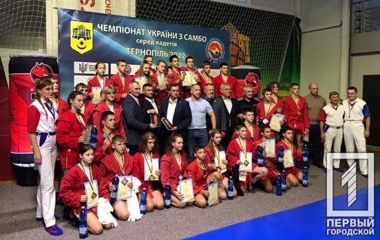 Сім медалей здобули криворіжці на Чемпіонаті України з боротьби самбо серед кадетів