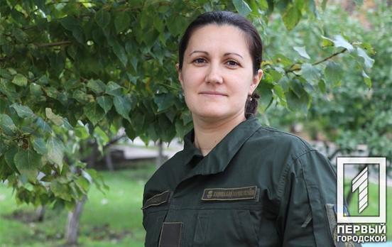 «Була готова до всього»: про свою першу ротацію на Донеччині розповіла нацгвардійка з військової частини, що базується у Кривому Розі