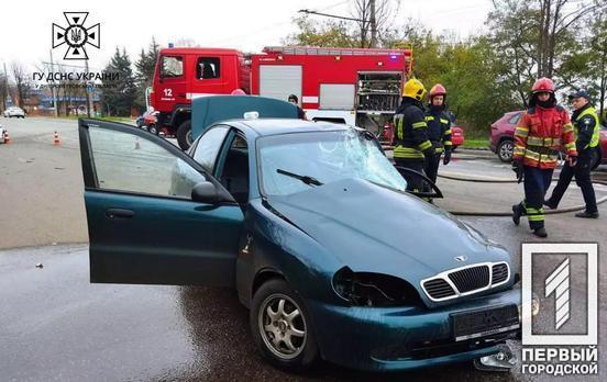 В результаті аварії у Кривому Розі постраждала подружня пара та двоє дітей