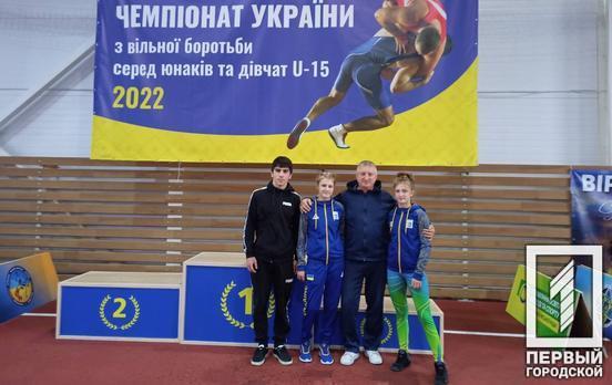 Спортсмены из Кривого Рога завоевали призовые места на Чемпионате Украины по вольной борьбе