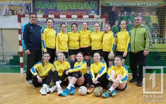 Команда гандболисток из Кривого Рога одержала победу на Чемпионате Украины