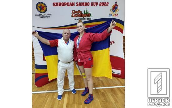 Криворожанка стала серебряным призером Кубка Европы по самбо