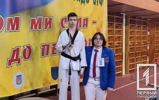 Спортсмены из Кривого Рога одержали с десяток побед на Чемпионате Украины по тхэквондо
