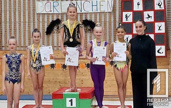 Бронзові нагороди завоювали гімнастки з Кривого Рогу на змаганнях у Львові та Німеччині