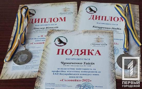 Майже десяток нагород здобули криворізькі таланти на Всеукраїнських та Міжнародних конкурсах