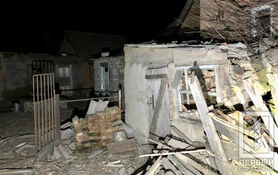 10 вражеских снарядов ночью ударили по Никопольскому району