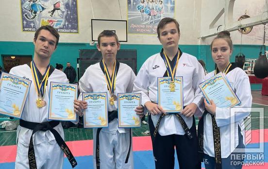 30 медалей привезли криворожские спортсмены из Чемпионата Днепропетровской области по тхэквондо