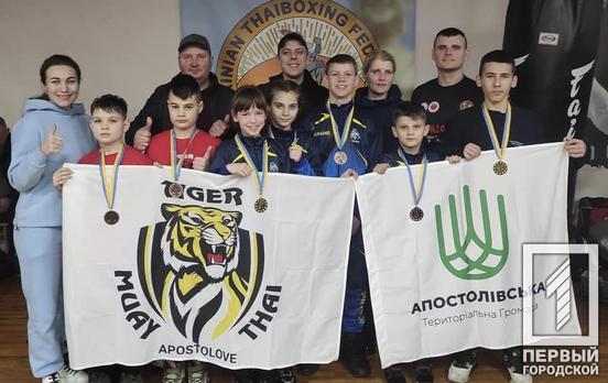 Спортсмени з Криворізького району посіли сім призових місць на чемпіонаті Одеської області з таїландського боксу
