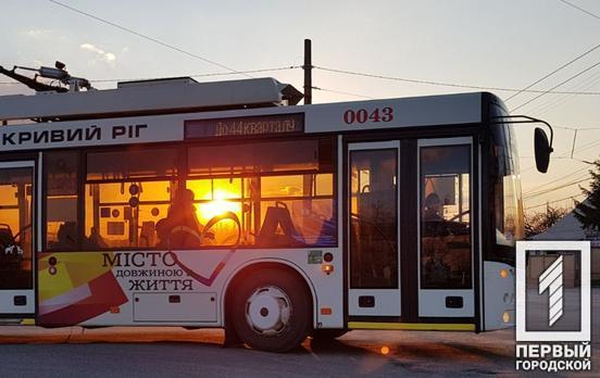 Три дня в Кривом Роге не будут курсировать два троллейбуса – где и какие