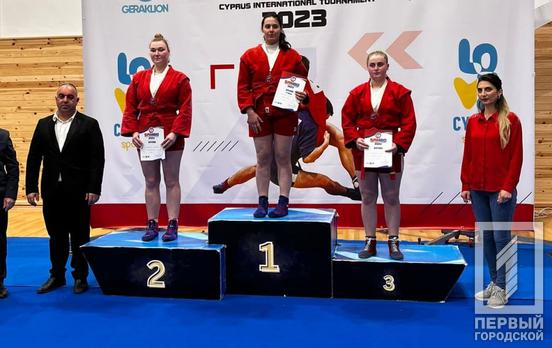 Криворожская спортсменка Валерия Захаревич завоевала серебро на этапе Кубка мира по самбо