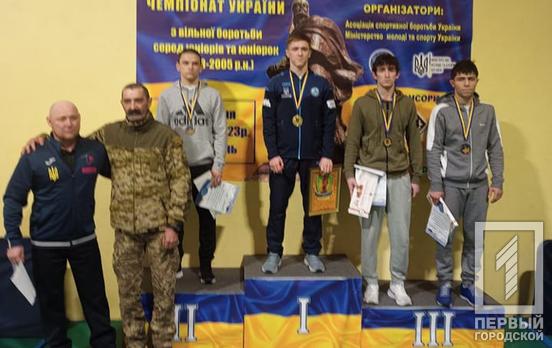 Бронзу привез в Кривой Рог воспитанник ДЮСШ №2 с Чемпионата Украины по вольной борьбе