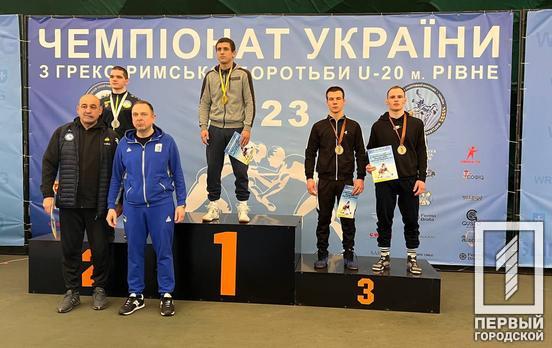 Борец греко-римского стиля из Кривого Рога стал призером Чемпионата Украины U20