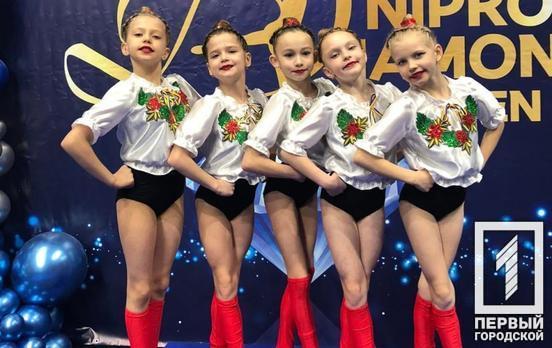 Юні криворізькі гімнастки вибороли золото та срібло на Всеукраїнському турнірі