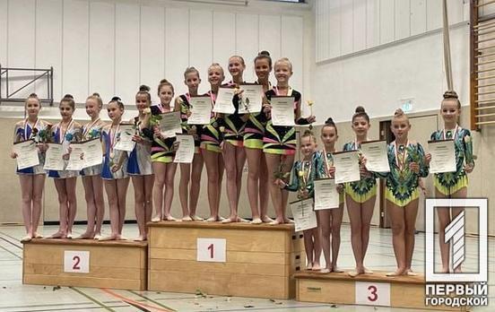 Воспитанница ДЮСШ Кривого Рога покорила пьедестал Чемпионата по художественной гимнастике в Германии