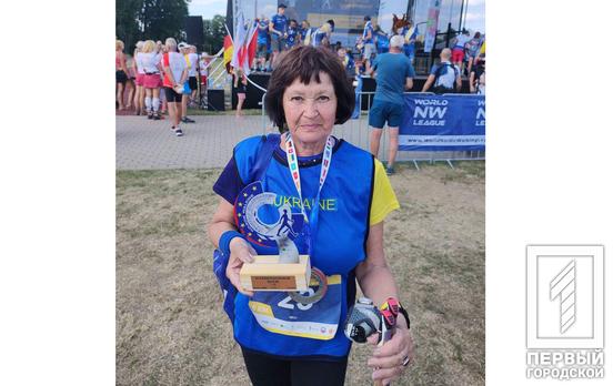 Жительница Кривого Рога заняла призовое место на Чемпионате Европы по скандинавской ходьбе